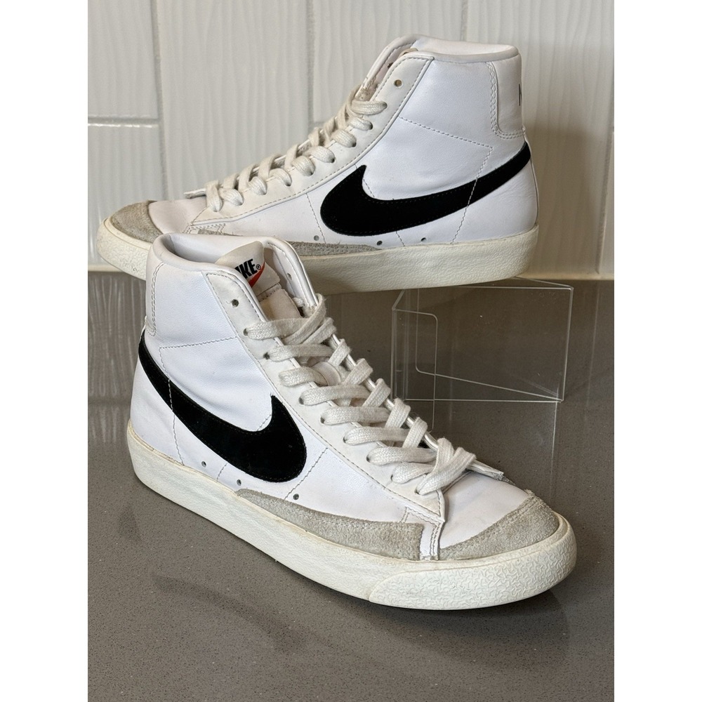 Nike Blazers Hightop Women's Size 8 CZ1055-100 Preowned VGUC High-Top Leather